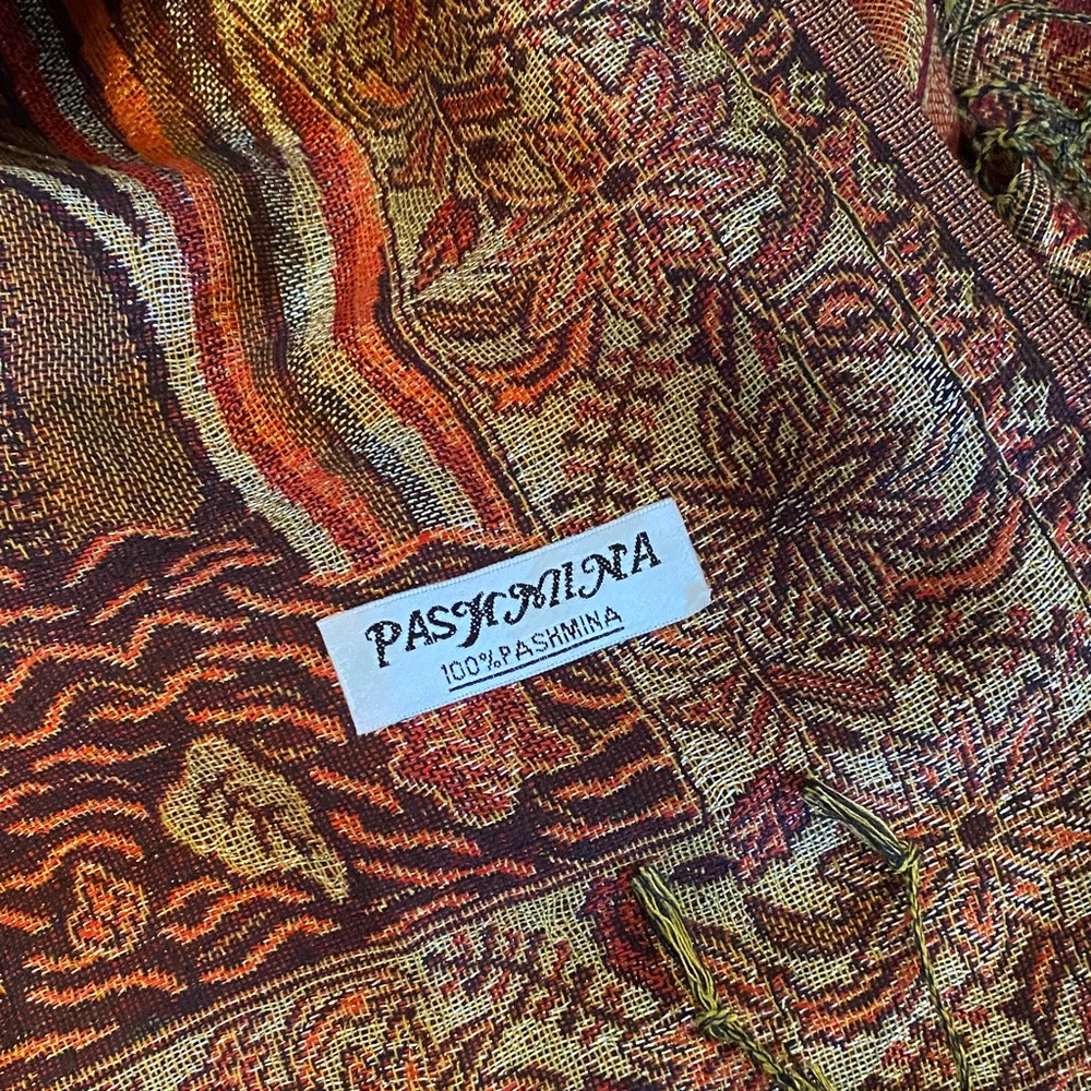 Pashmina Multicolor Floral Scarf